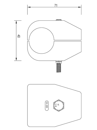SUSPENSION CLAMP 도면